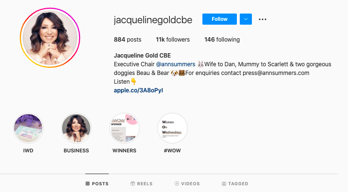 Jacqueline Gold Instagram Empowering an Online Community 